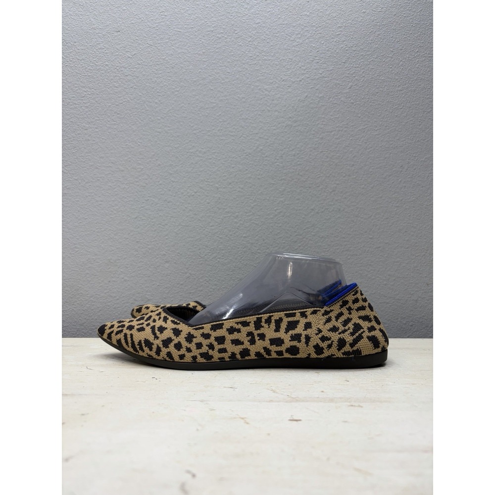 Rothy's Leopard Print Pointed Toe Flats Size 10.5